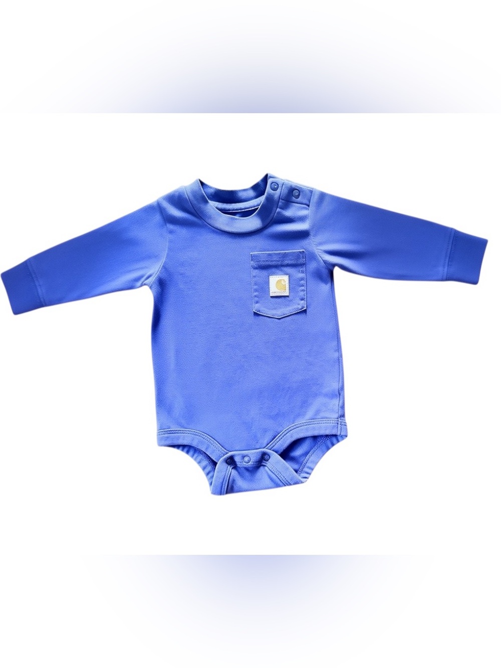 Carhartt Purple Long Sleeve Infant Bodysuit 3M